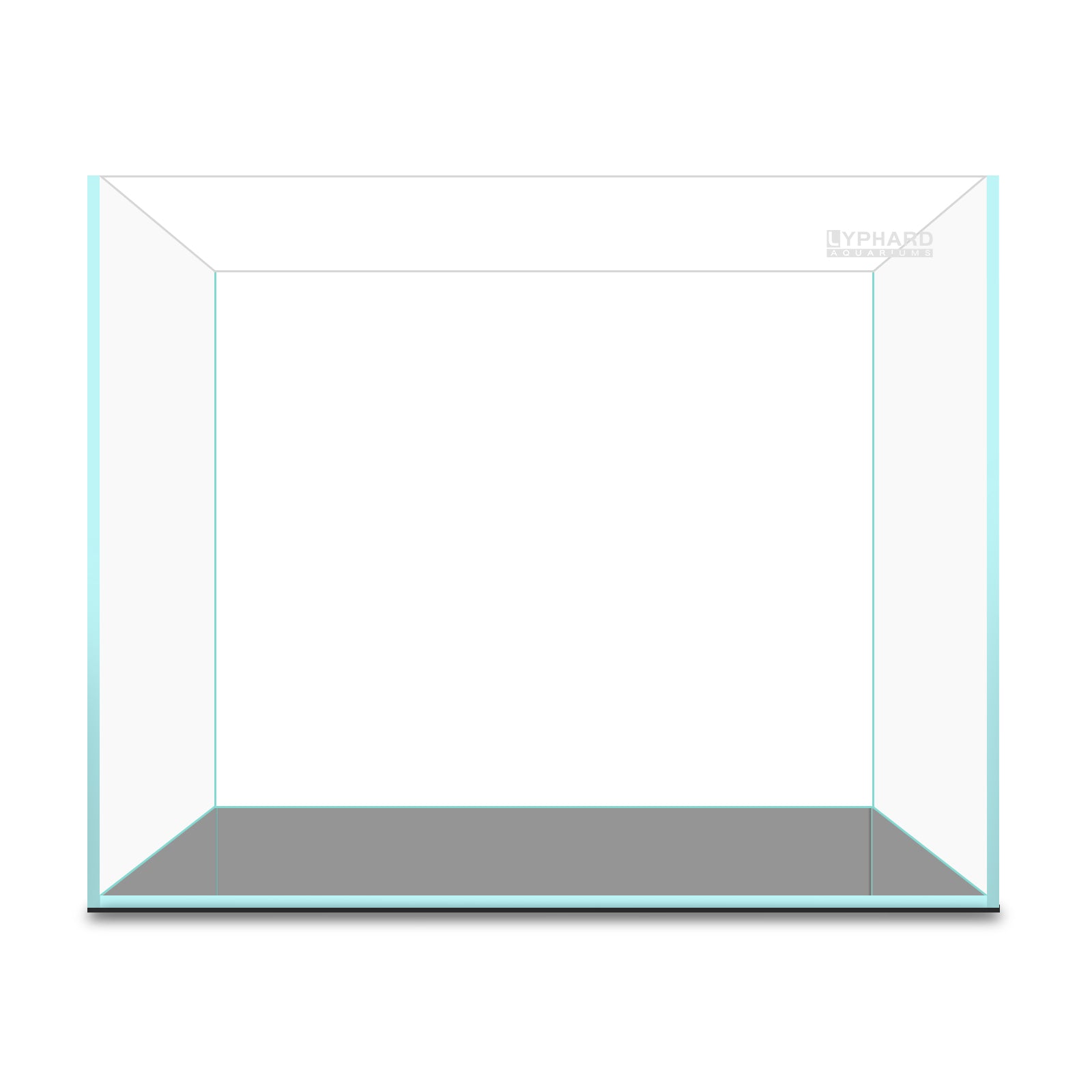 Ultra White Clear Glass Low Iron Aquarium Tank 4.7 Gal